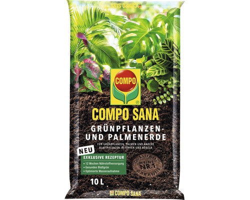 Compo Sana Grünpflanzen u Palmenerde 10l