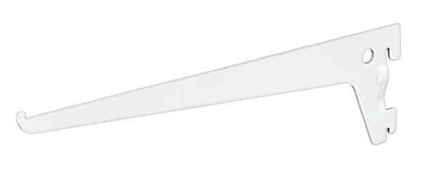 Einloch-Träger 250mm weiß