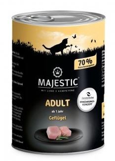 Majestic Naßf 400g Cat Ad Geflügel pur