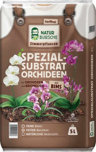 NaturBursche Spezialsubstrat Orchideen 5l