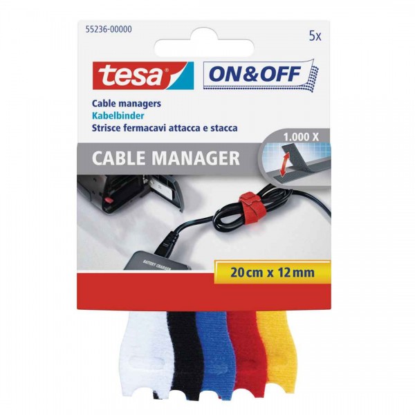 Cable Manager small 12mm20cm 5St