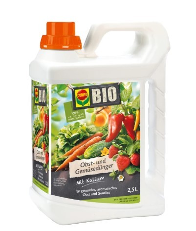 Compo Bio Obst- und Gemüsedünger 2,5L
