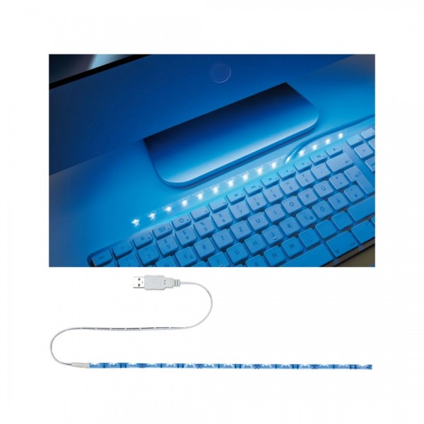 LED USB-Stripe 30cm blau 1,5W
