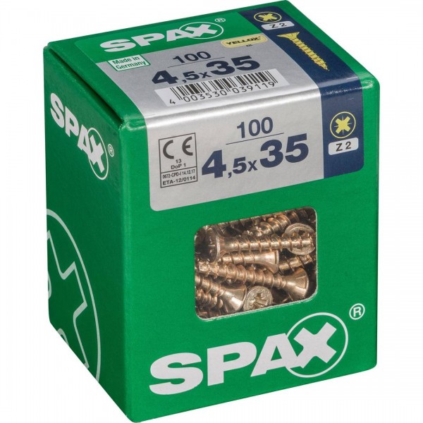 ABC-Spax Senkkopf 4,5x35 100St