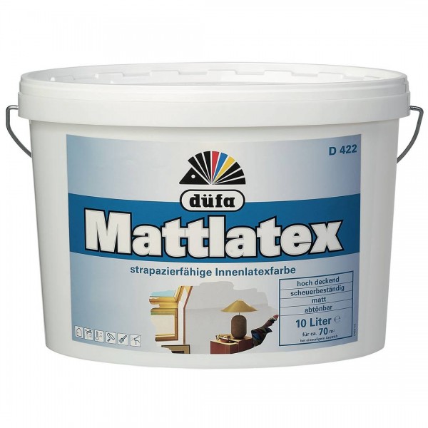 Mattlatex weiß 2,5l
