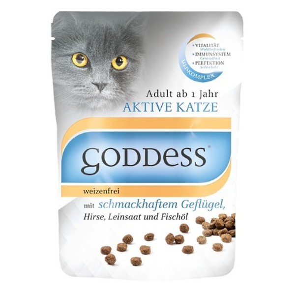 Goddess 1,4 kg Aktive Katze (adult Geflügel)