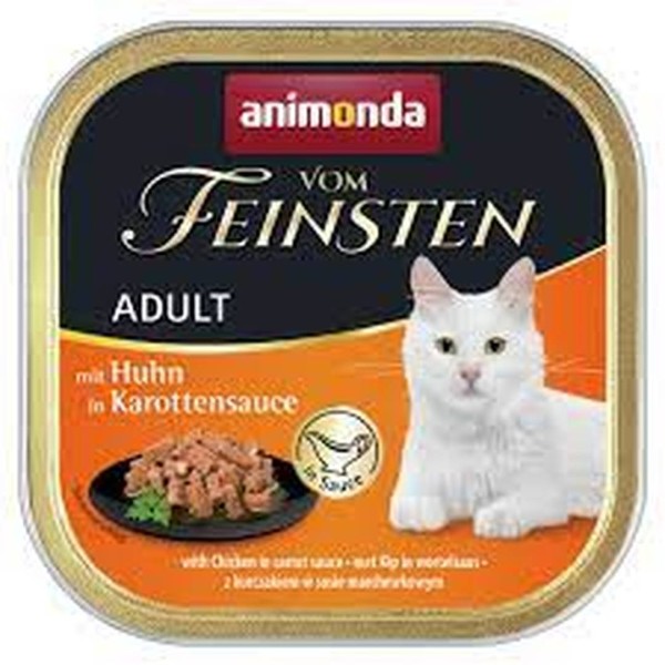 V.F. Naßf 100g Cat Ad Huhn i.Karottensau