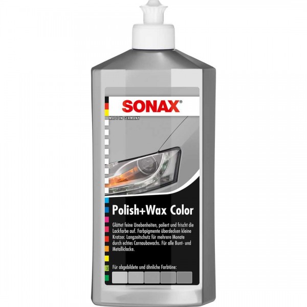 Polish+Wax Color silber/grau