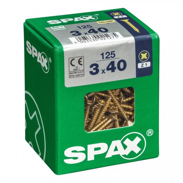 ABC-Spax Senkkopf 3x40 125St