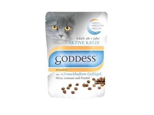 Goddess 750 g Aktive Katze (adult Geflügel)