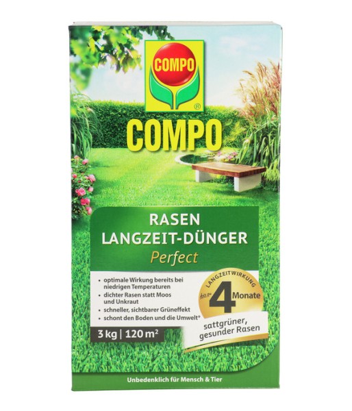 Compo Rasen Langzeit-Dünger Perfect 3kg