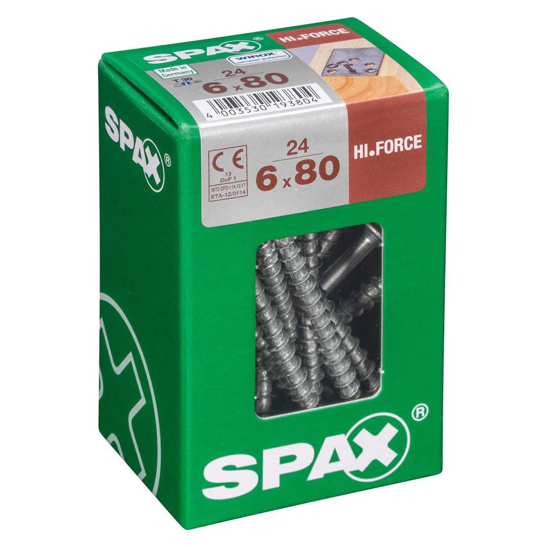 小物などお買い得な福袋 SPAX WIROX ワッシャーネジ 8.0×80 (50本入