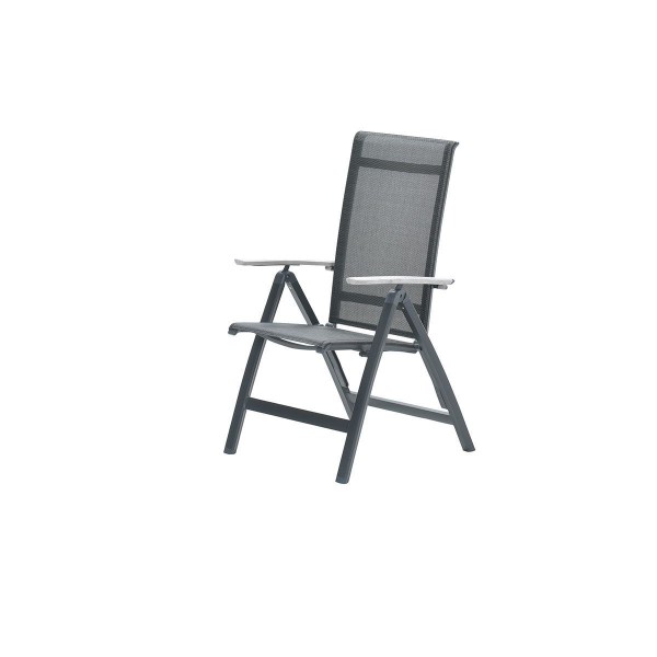 Gala Verstellbarer Stuhl C.B./Anthr/Grau Teak Look