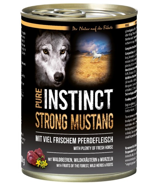 Pure Instinct 400 g Dose Strong Mustang (adult Pferd)