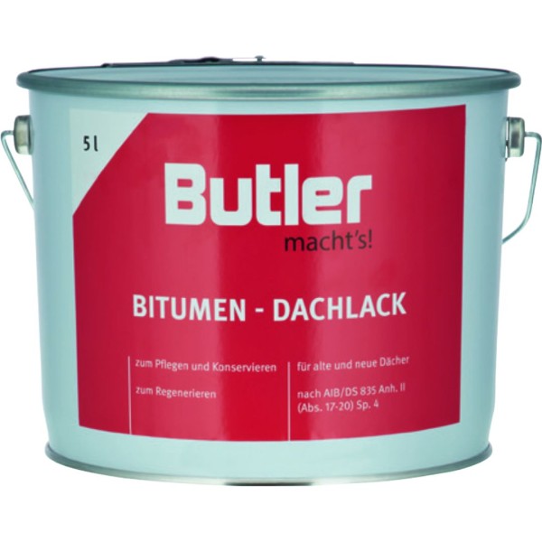 Bitumen-Dachlack Butler LH 5l