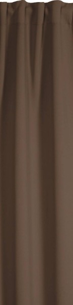 Schal Dimout taupe verdunkelnd 140 x 245 cm