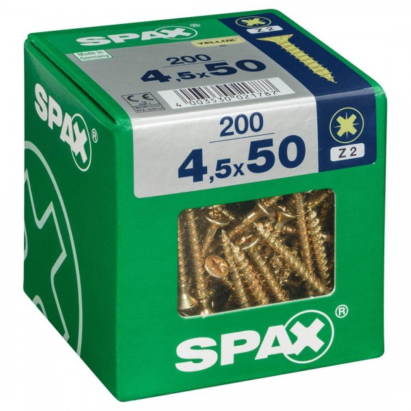 ABC-Spax Senkkopf 4,5x50 200St