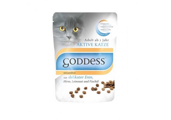 Goddess 750 g Aktive Katze (adult Ente)