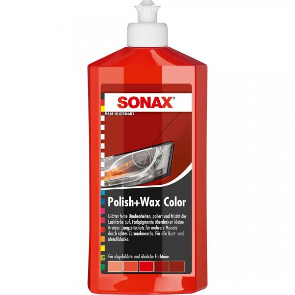 Polish+Wax Color rot