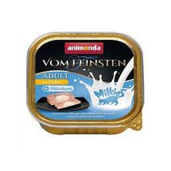 V.F. Naßf 100g Cat Ad Huhn+Milchkern
