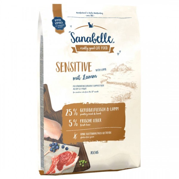 Sanabelle Sensitive 10,0Kg Lamm