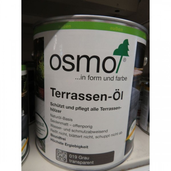 Öl - Terrassen-Öl grau 2,5l
