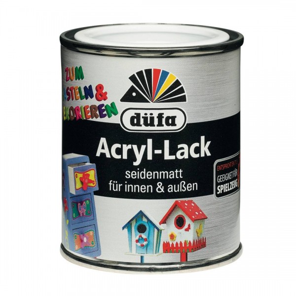 Acryl-Bastellack weiss 125ml