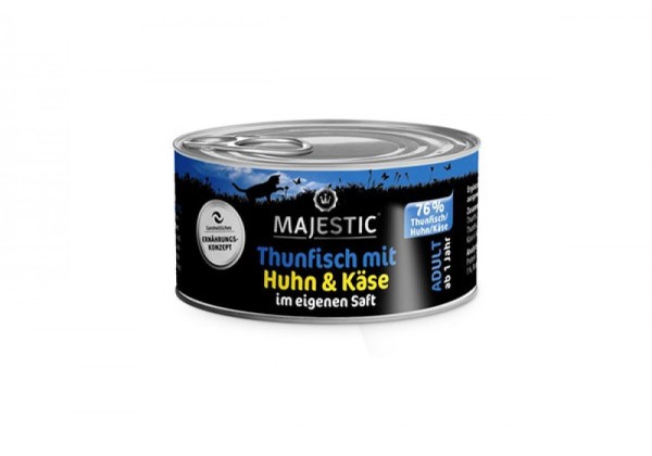 Majestic Thun+Huhn,Käse+Reis Cat 70g