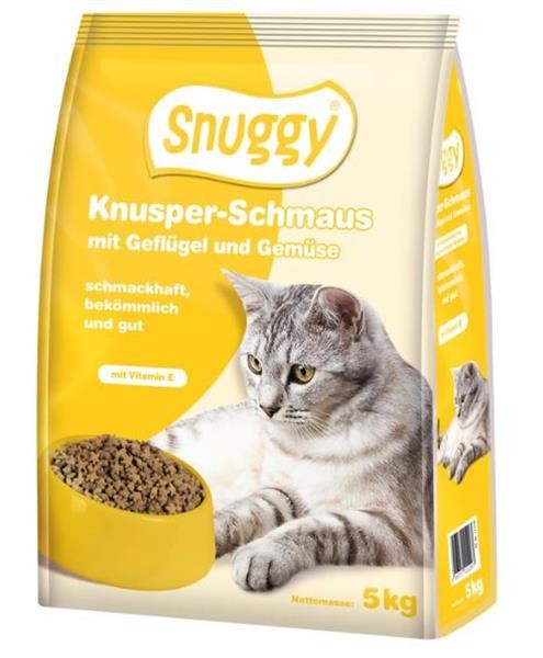 snuggy Cat Knusper-Schmaus, Geflügel & Gemüse 5 kg