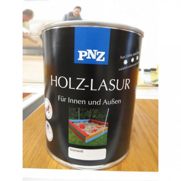 PNZ-HOLZ-LASUR 750ml lasurweiß