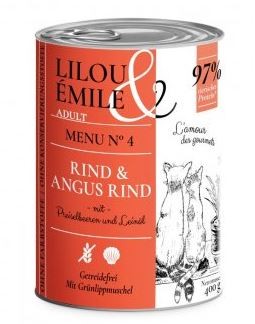 Lilou&Emile Dose Adult 400g Rind