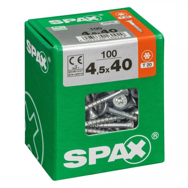 ABC-Spax Wirox 4,5x40 100St