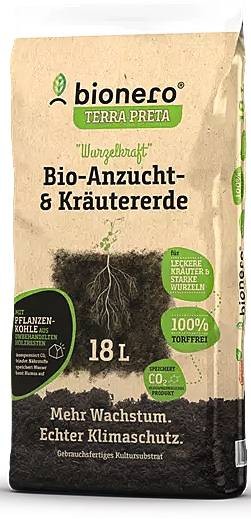 Bio-Anzucht-&Kräutererde Wurzelkraft 18l