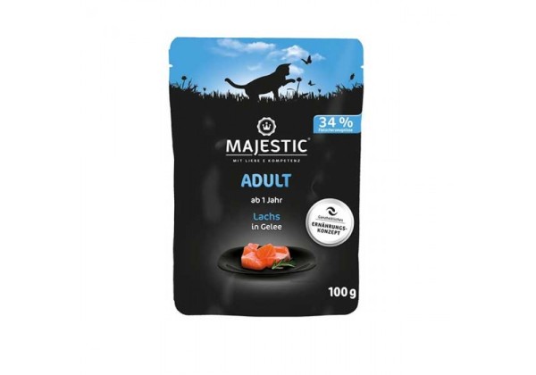 Majestic 100g Adult Lachs