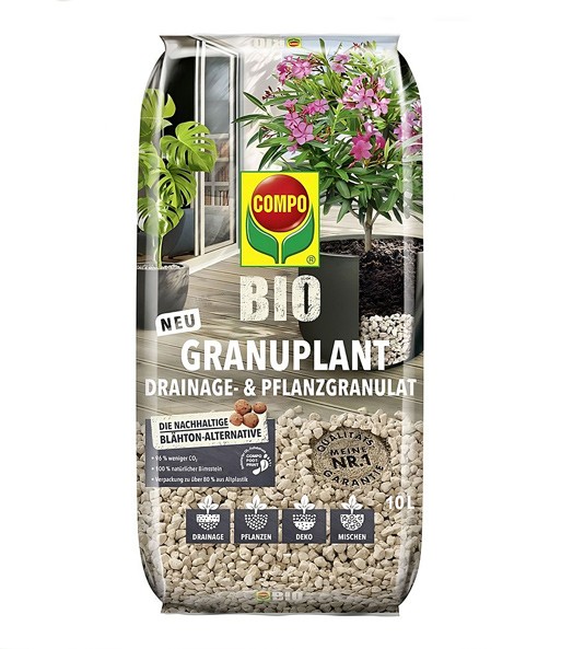 Compo Bio Granuplant Drainage- und Pflanzgranulat 10L