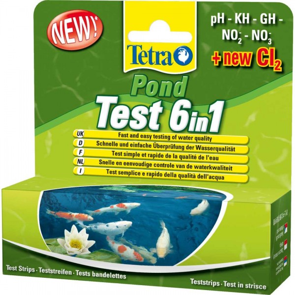 TETRA Pond Test 6 in 1 25St
