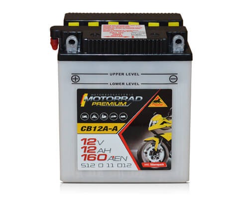 Motorradbatterie CB12A-A 12Ah