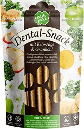 Dental-Snack mit Grünkohl & Kelp-Alge